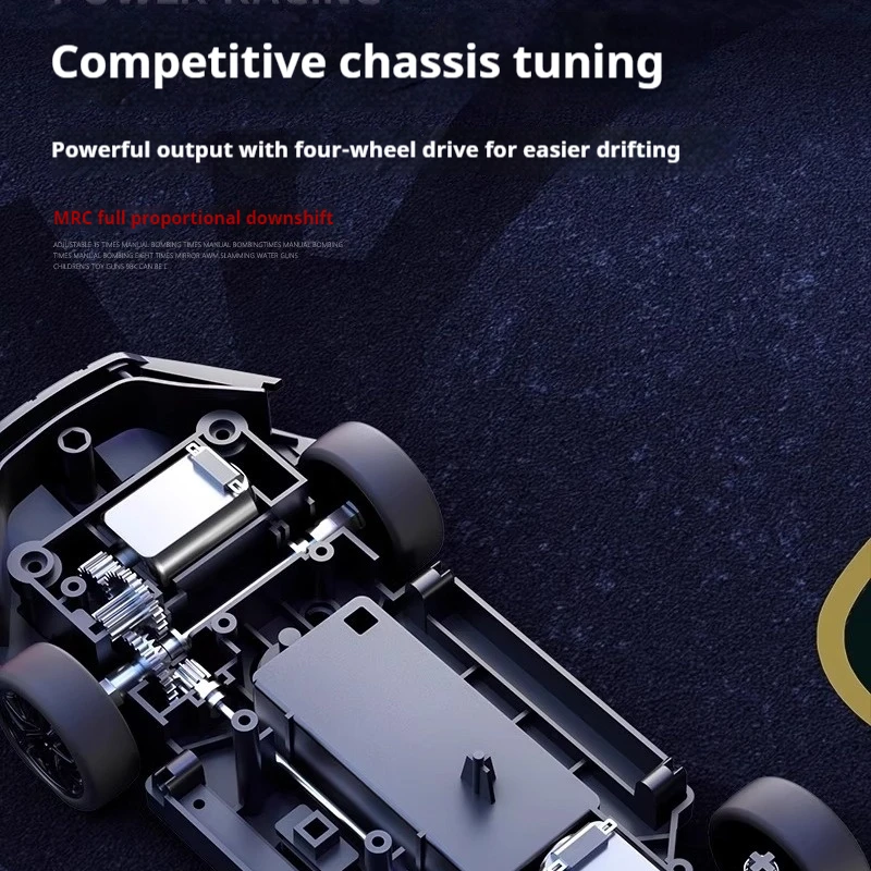 ใหม่สี่ล้อไดรฟ์ Rc รีโมทคอนโทรลรถเดสก์ท็อป Drift รถแข่งความเร็วสูงเด็กรถรีโมทคอนโทรลของเล่นของขวัญวันเกิด