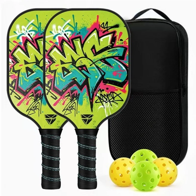

Pickleball Fiberglass Set for Beginner Training in Outdoor Sports