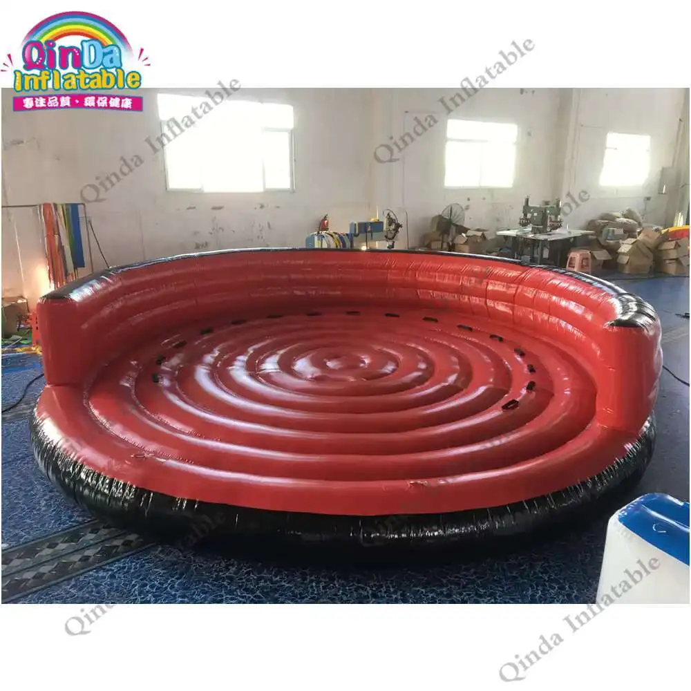5m Diameter 1 M Height Inflatable Flying UFO ,0.9mm PVC Tarpaulin Inflatable Water Sofa For Water Sport