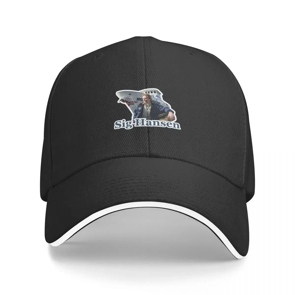 

Deadliest Catch Sig Blue Baseball Cap Sunscreen Designer Hat Fishing cap foam party Hat Luxury Woman Men's