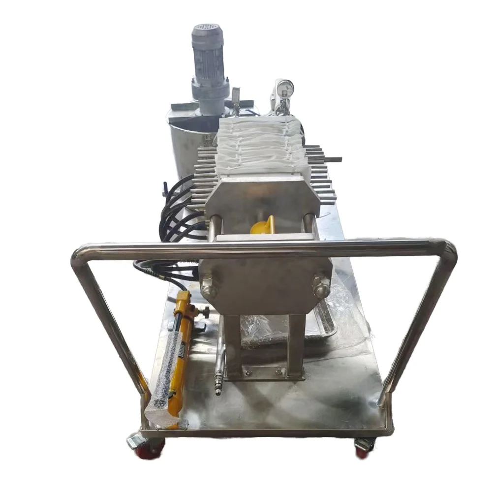 New Stainless Steel Plate and Frame Filter Press for Laboratory Use