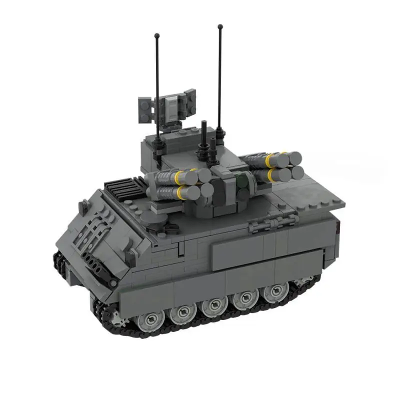 

Custom MOC-205059 1/35 Scale M113 A2 ADATS Vehicle Building Set (909 Parts)