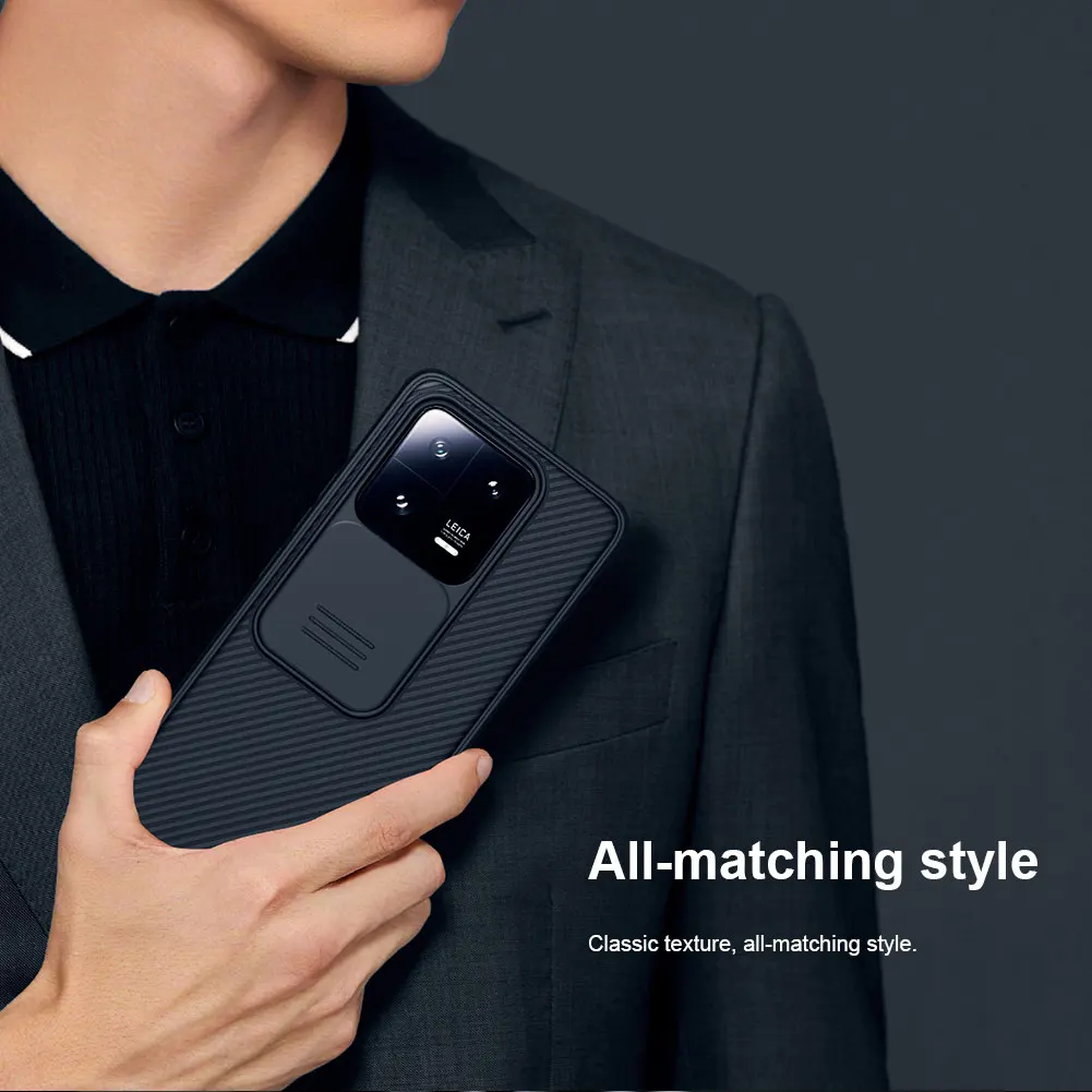 Nillkin for Xiaomi Mi 13 Pro 5G Case Camshield Lens Frosted Back Cover Camera Protection for Xiaomi Mi 13