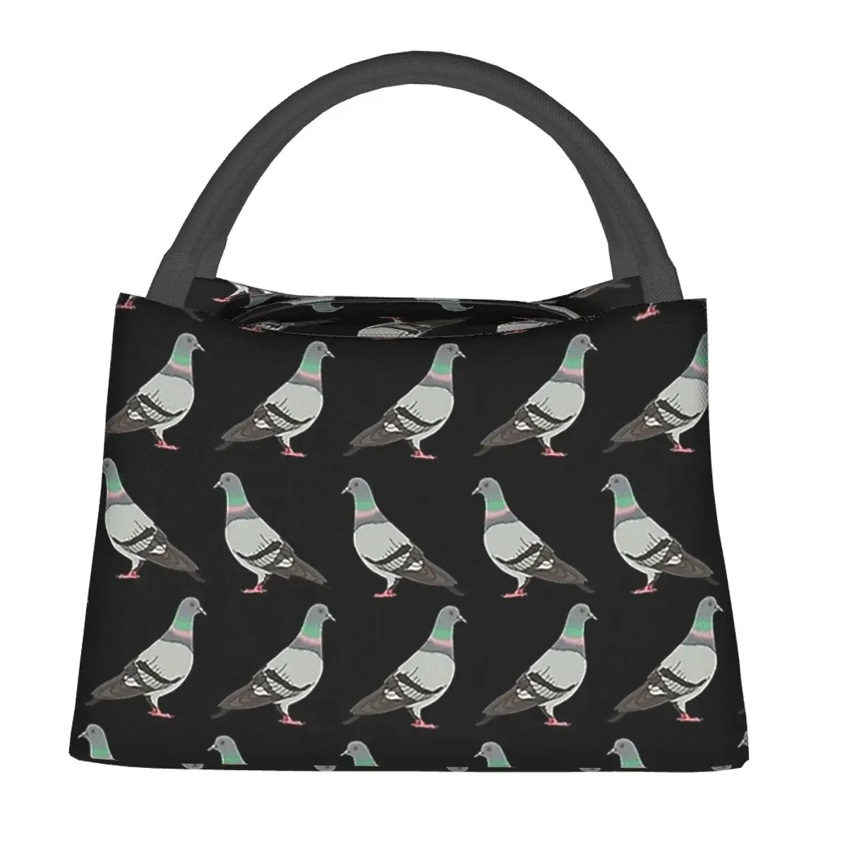 Pigeon Walk Lunch Bags Insulated Bento Box Resuable Lunch Tote Picnic Bags Cooler Thermal Bag for Woman Children Office