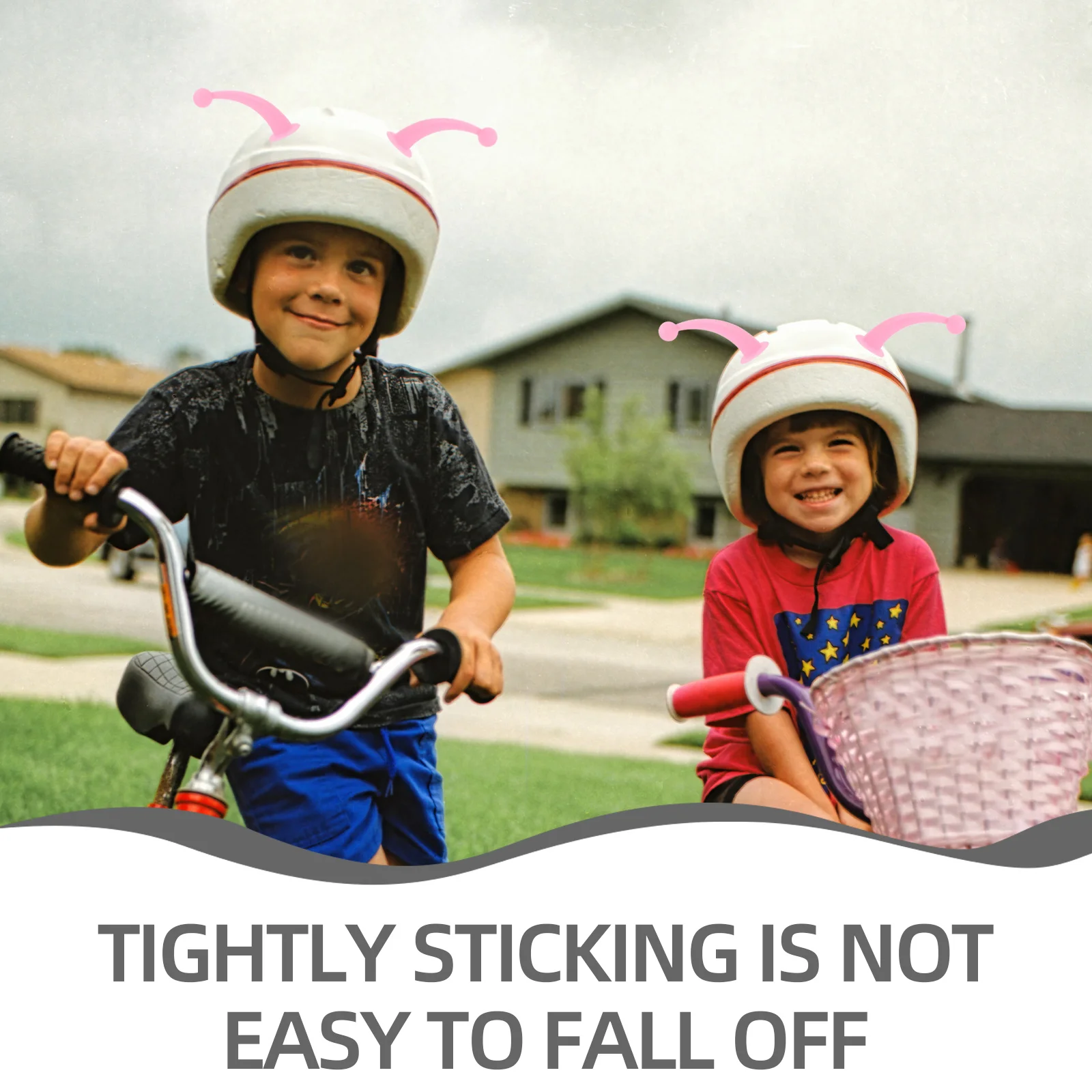 

1Pair Silicone Antenna Tentacles for Ecofriendly Durable Easy Install Pink Motorcycle Cycling Decor Helmets Tentacles