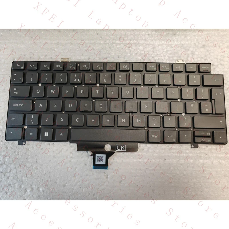 D  UK backlit Keyboard for Dell Latitude 5420 5421 7420 7430 7520 7521 P137G
