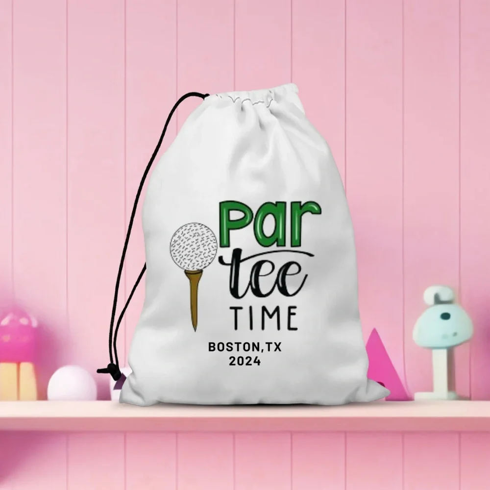 25pcs Personalized Golf Lets Partee Bags,Golf Bachelorette Bag,Golf Favor Bags,"Let's Par Tee" Golf Theme Favor Bags-Party Bags