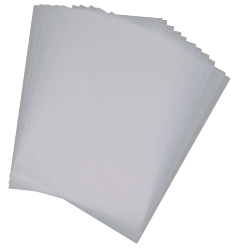 100Pcs/Lot A4 Sheets Transparent Paper Translucent Clear Paper for Printing Sketching Tracing Drawing Animation 8.26x11.7Inch