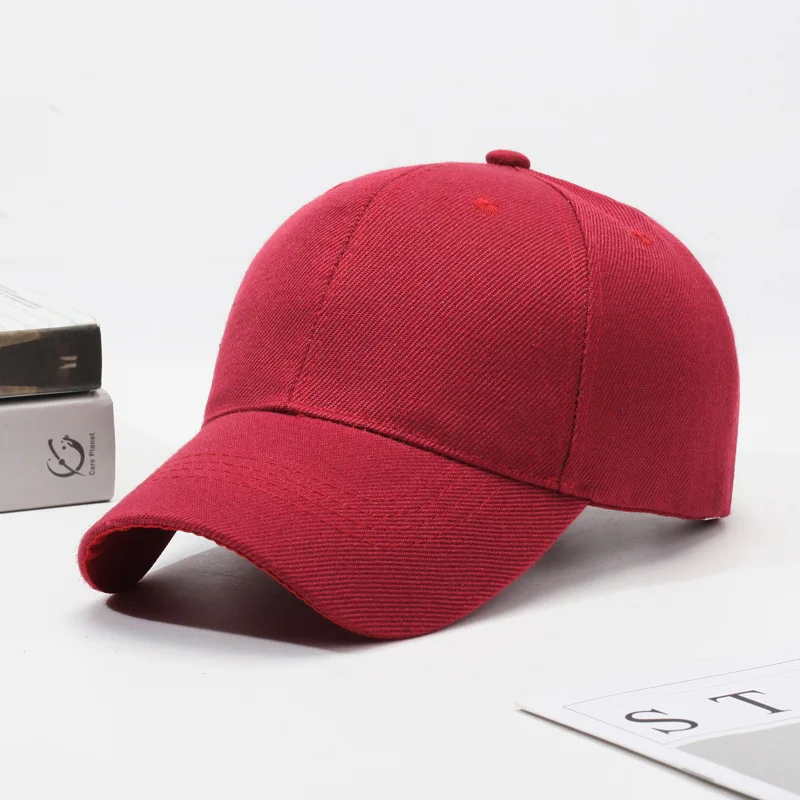 Black Cap Solid Color Baseball Cap Snapback Caps Casquette Hats Fitted Casual Gorras Hip Hop Dad Hats For Men Women Unisex