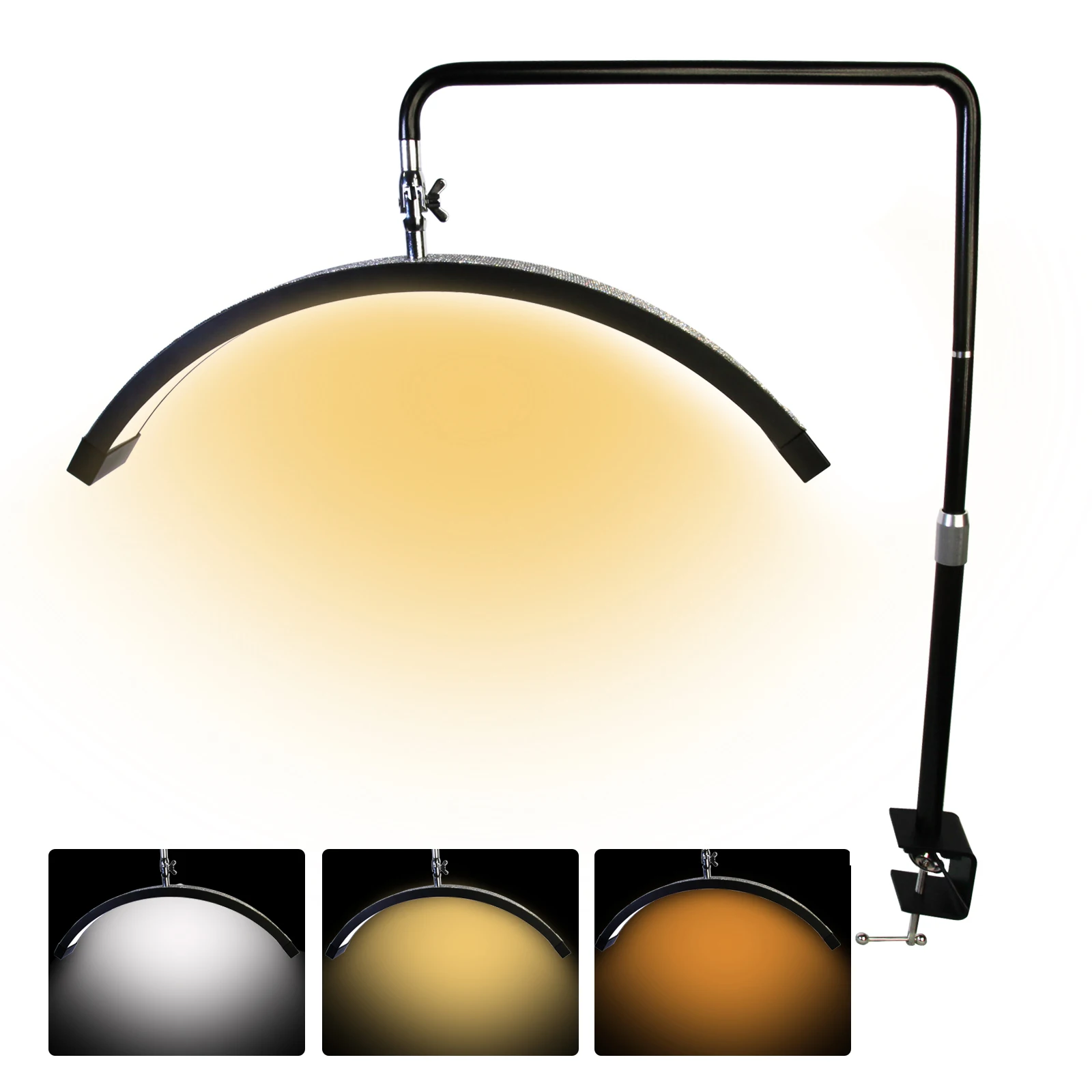 Fosoto 40W多角度回転LEDテーブルネイルランプ調光可能アイプロテクションネイルライトスタンドタトゥーネイルショップビューティーサロン用