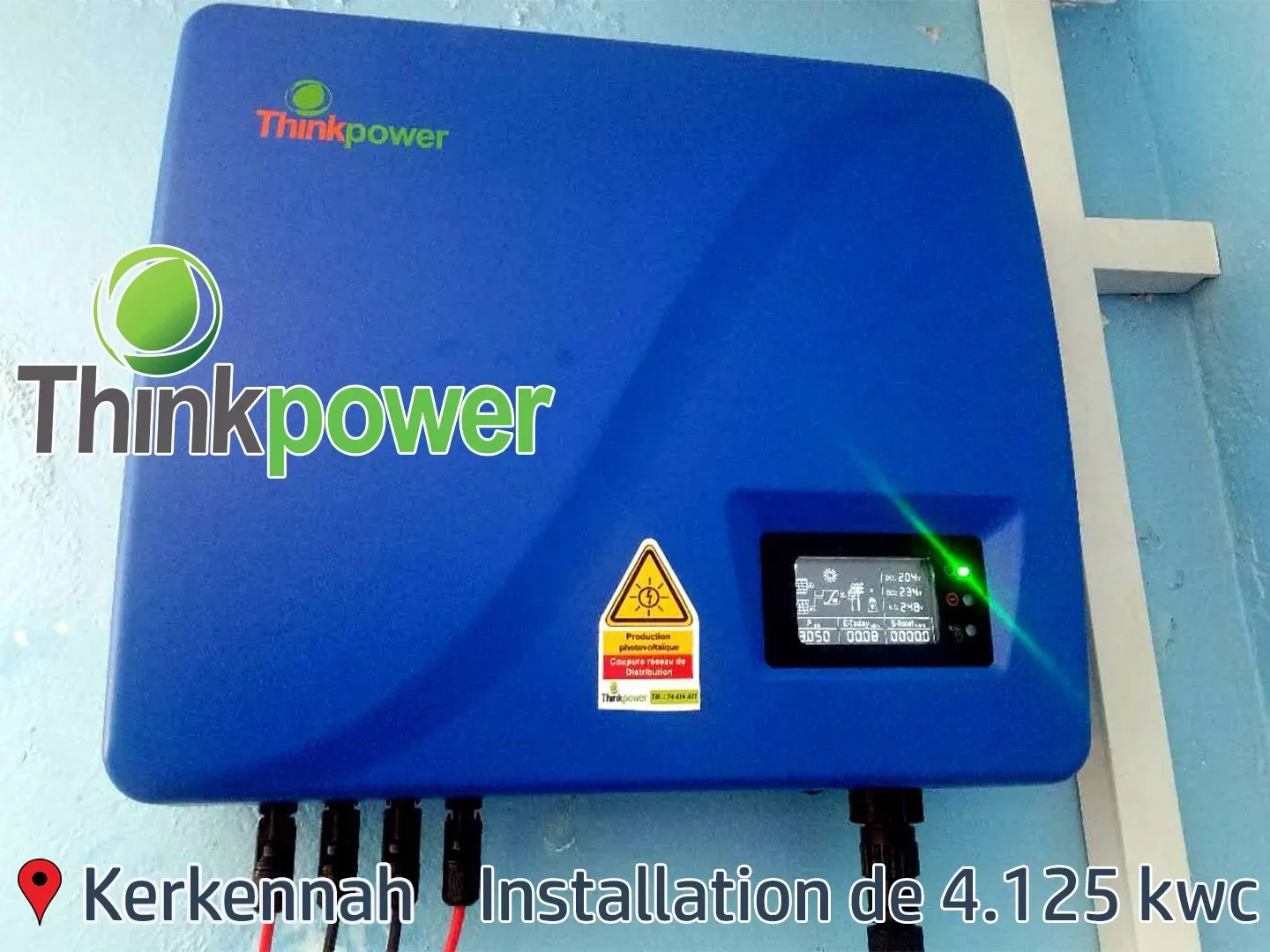 Thinksolar 4400w 4.4kw monofásico duplo MPPT Soar Power 1mw inversor solar/DC AC Inversor para conexão de rede