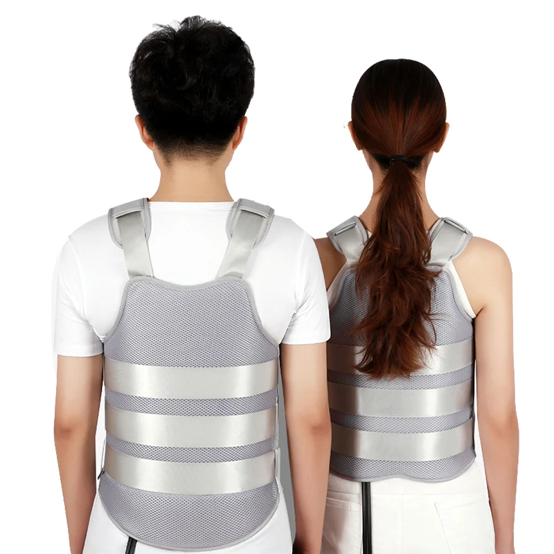 Atmungsaktiver doppelter Airbag-Gurt für medizinische Orthese in der Thorakolumbale Stützhalterung, formbarer Fixierer