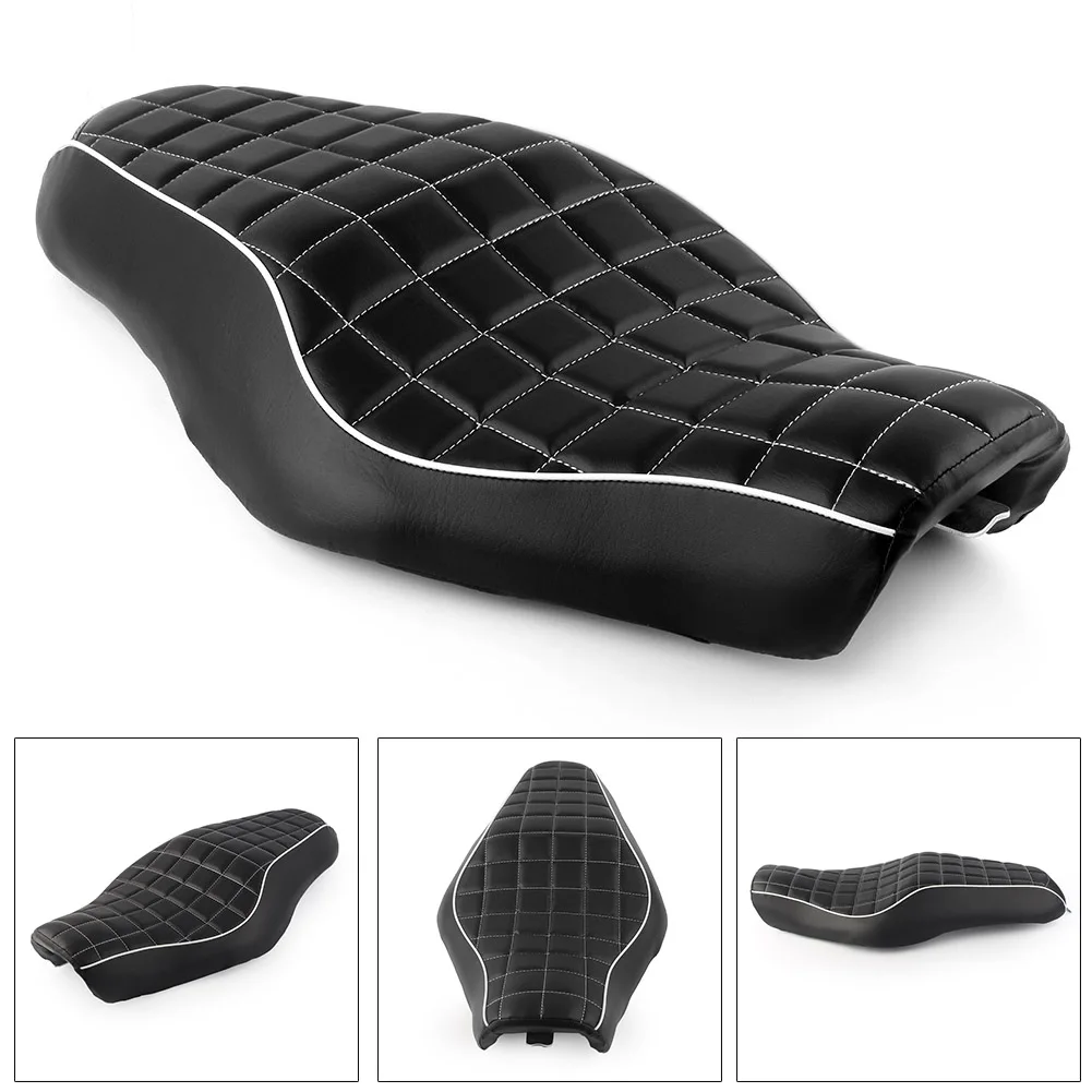 Mototcycle Two up Driver Pillion Passenger Seat For Harley Sportster XL1200 Iron 883 XL883 XL 883 1200