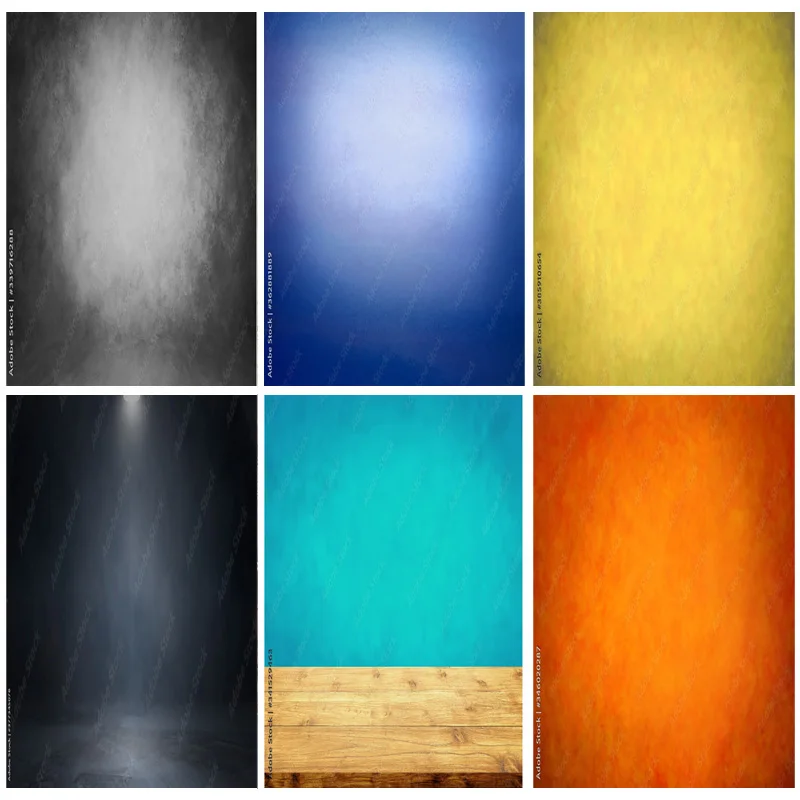 Abstract Vintage Wood Plank Gradient Portrait Photography Backdrops For Photo Studio Background Props  CRV-09