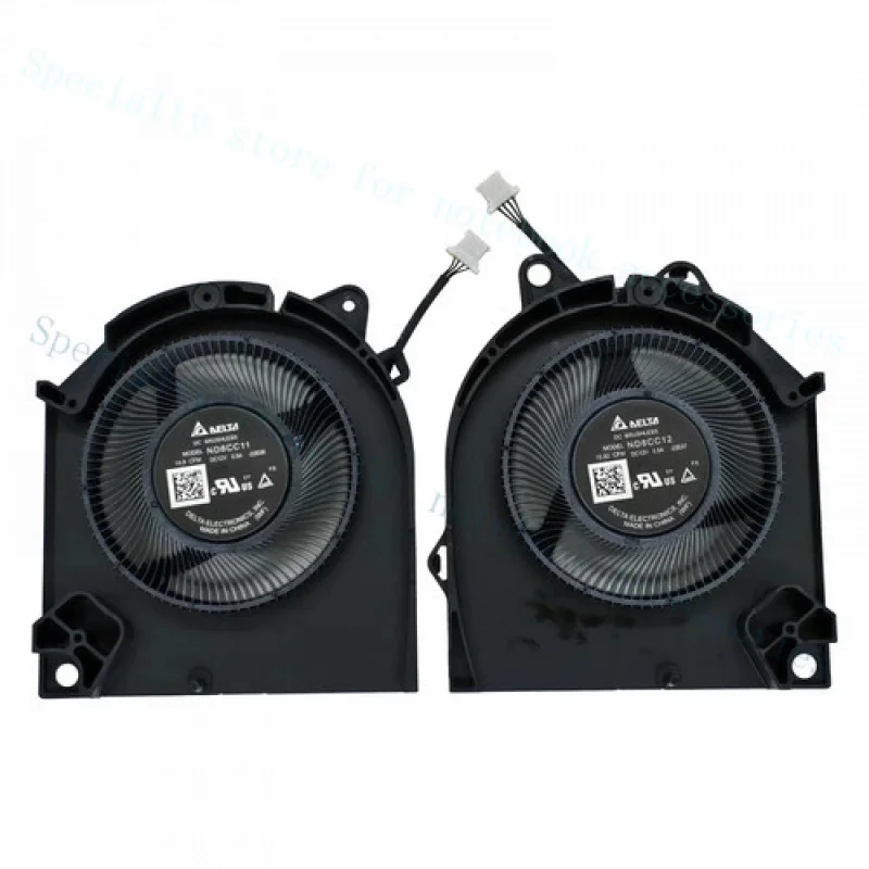 

A++ For Dell G15 5530 2023th Laptop CPU+GPU Cooling Fan EG75071S1-C280/C290-S9A 12V