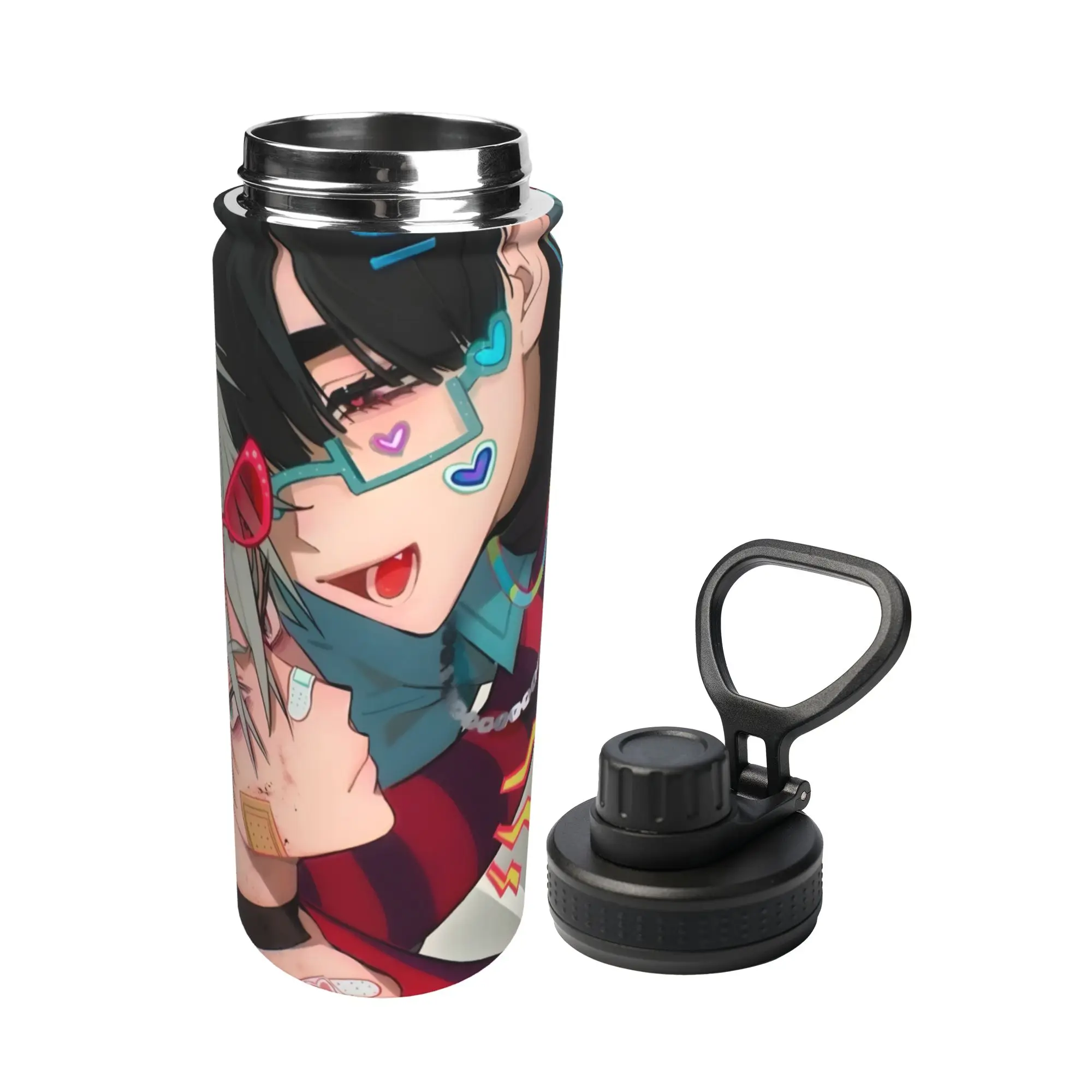 Alien Stage Anime 18OZ Sport-Isolierkanne Kaffeetassen Edelstahl Büro- und Heimbecher Auslaufsicher
