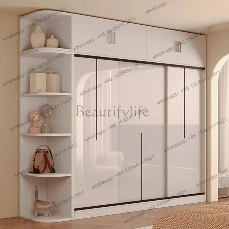 PG Stackable European Wardrobe Space Saving Wooden Bedroom Wardrobe Room Organization Closet De Madera De Ropa Room Furniture