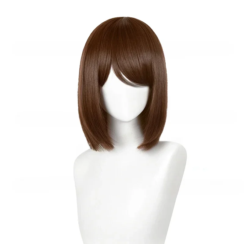 Leiri Shoko Wig Anime Leiri Shoko Cosplay Wig Short Brown Bob Wigs Heat Resistant Synthetic Hair Wigs image 5