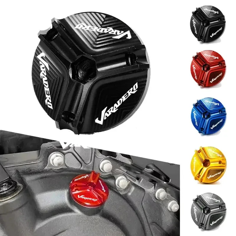 For HONDA VARADERO XL1000V XL1000 XL125 V XL 1000 125 V Motorcycle Fashion Accessories CNC Engine Oil Filler Cap Oil Plug Cover