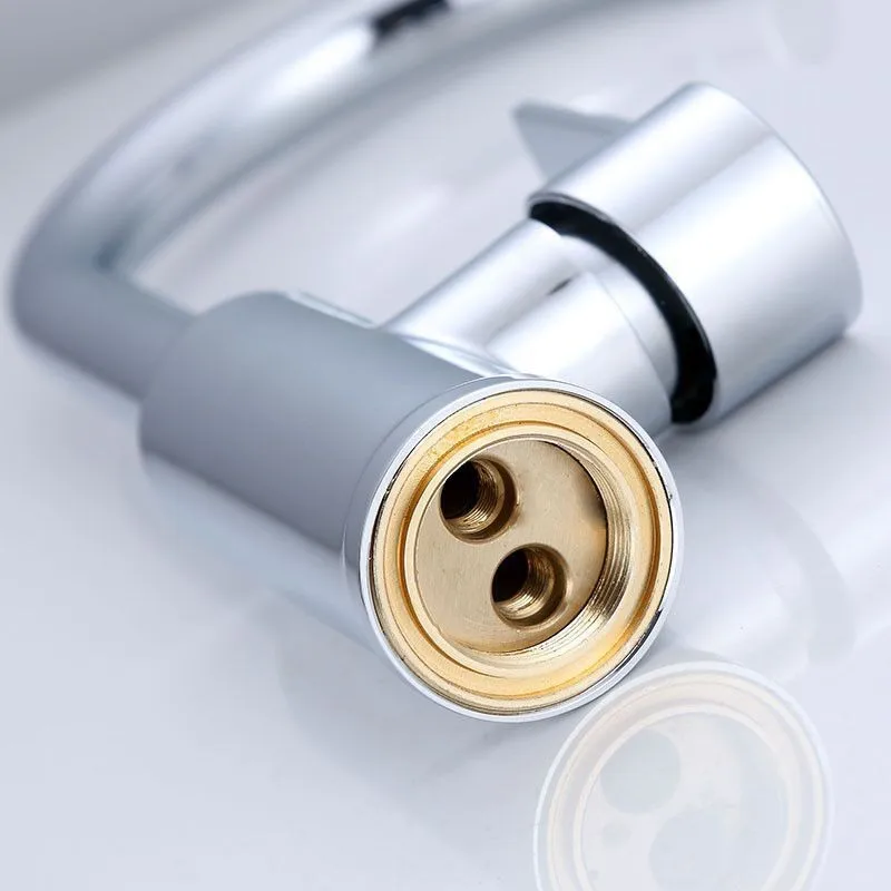 Hot and Cold Kitchen Faucets Single Connection Type Sink Faucets Household Rotating Vegetable Basin Faucets Kitchen Accessories