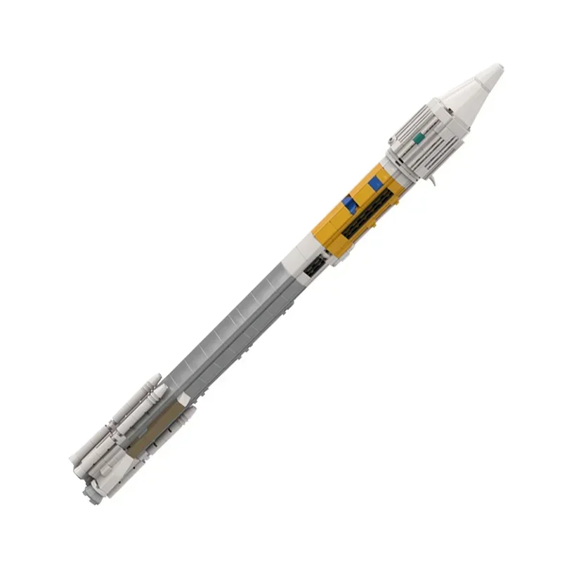 EKbricks MOC 1:110 Atlas IIAS  Rocket Building Blocks City Spaceship Model Building Educational Toys For Kid Birthday Gift