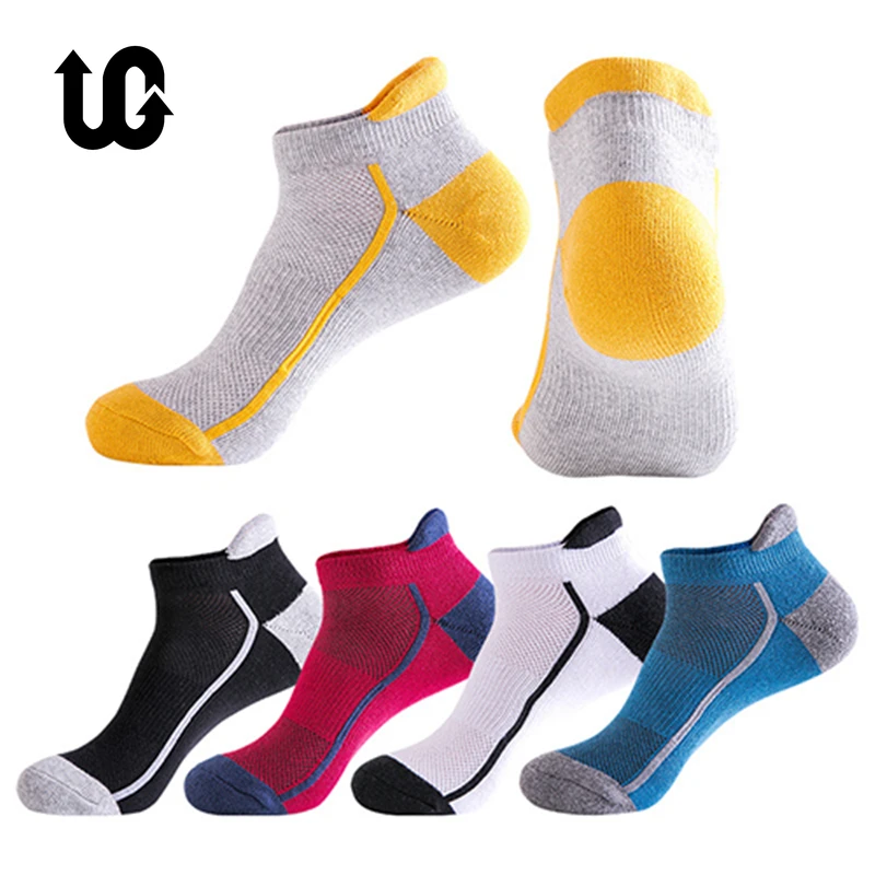 

3Pairs New Anti-sweat Unisex Sport Socks Women Men Short Tube Breathable Socks Outdoor Running Basketball Soccer Sports Socks