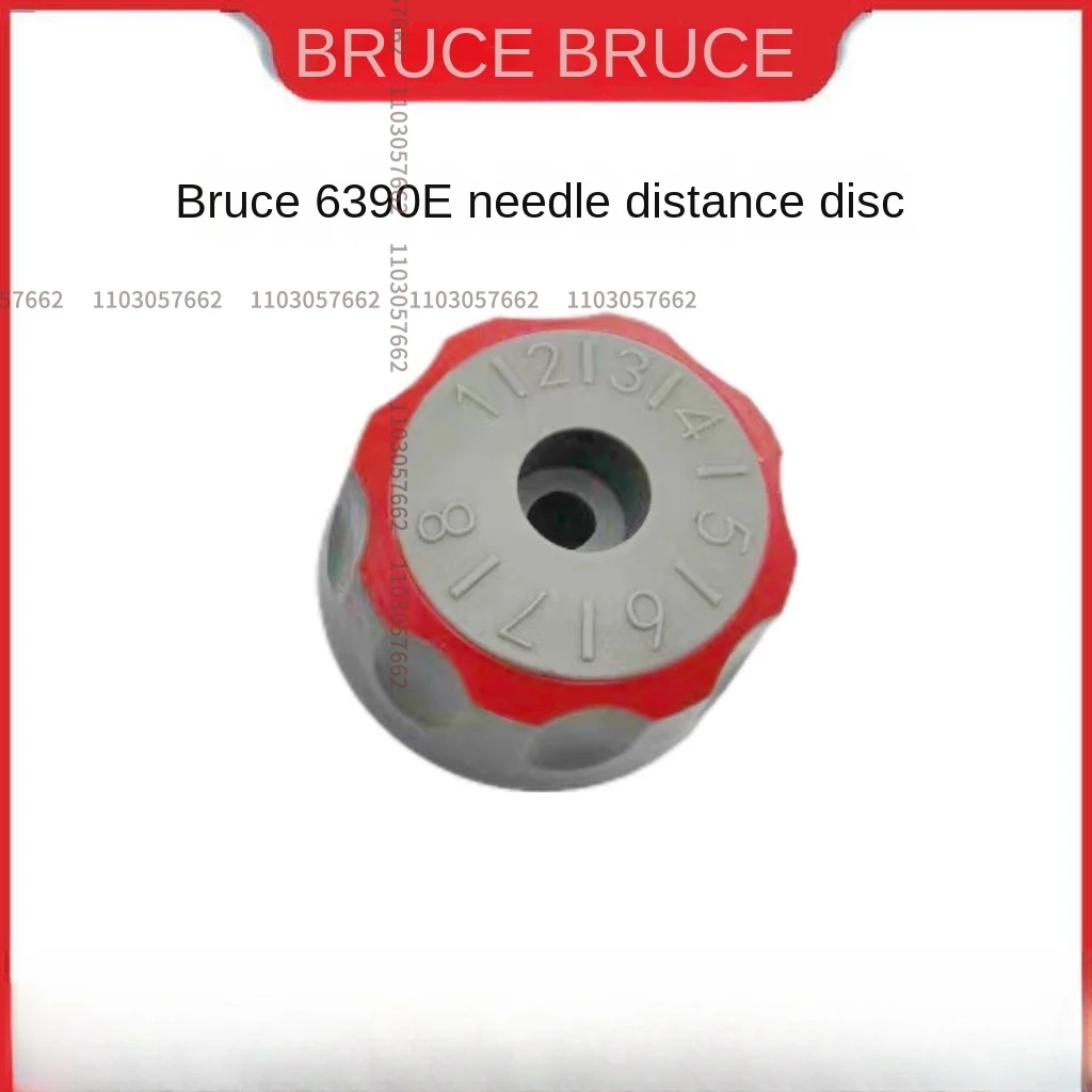 1PCS Original Needle Distance Plate Knob Thick Machine Adjusting Needle Code Dial Plate for Bruce 6390e Computer Synchronous Sew