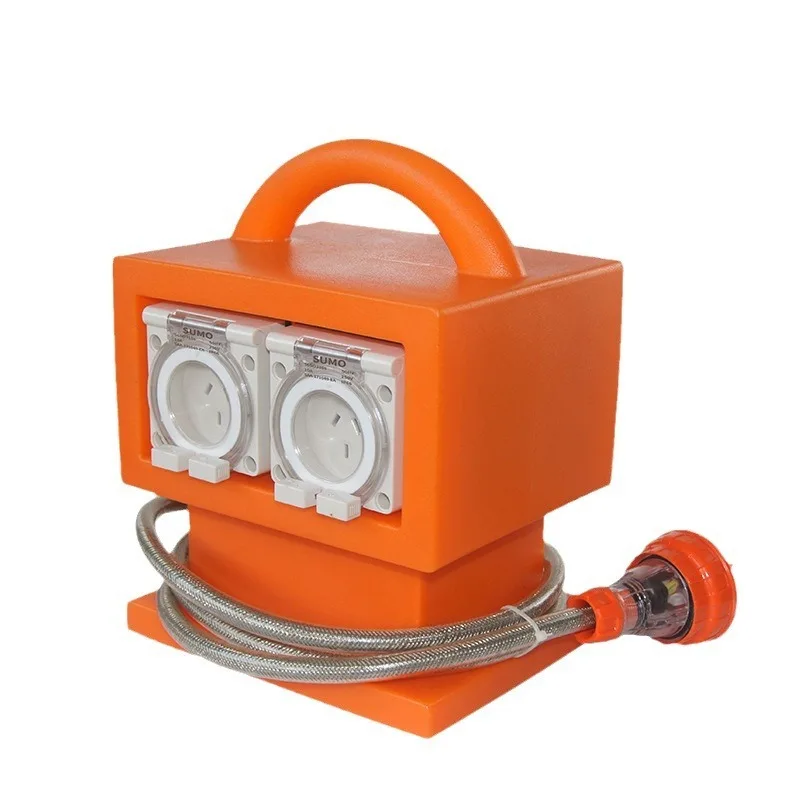 Waterproof maintenance box, socket, insulation, construction site distribution box