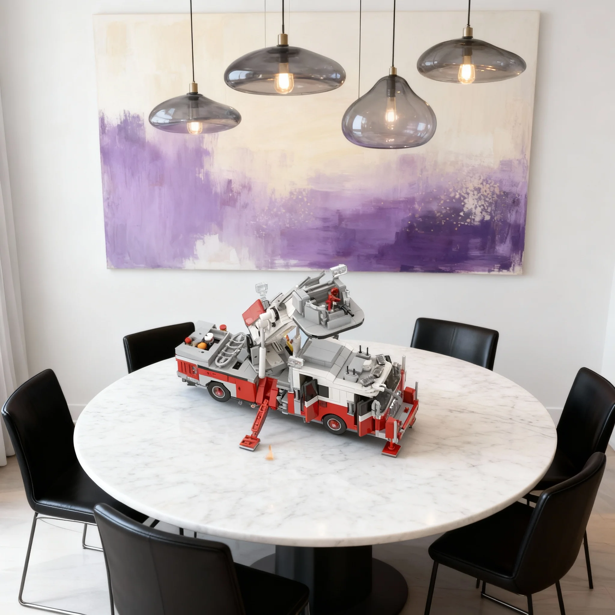 

1365pcs MOC FDNY New York Tower Ladder Hell S City Fire Model Building Blocks Construction Toys Christmas Gifts Education Brick