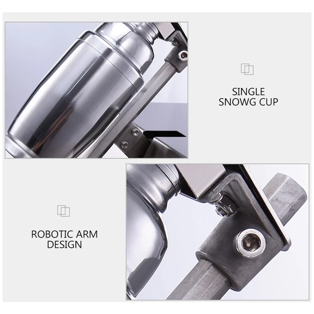 Máquina comercial de agitação de leite, porcessor de leite, agitador de cabeça única (para cima e para baixo), abanador horizontal de chá de leite