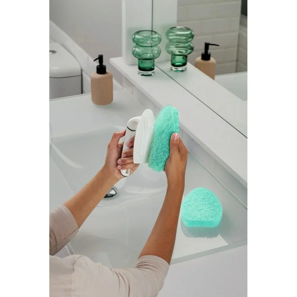 غير خدش الحمام الغسيل يده دش نظافة بلاط الطابق حوض الأشرطة الصابون حثالة المياه الصلبة قابلة لإعادة الاستخدام مقبض منصات قابلة للاستبدال