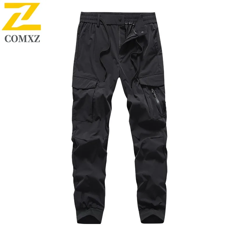 

EiAO Men's All Seasons Quick-Dry Hiking Pants Waterproof Windproof Breathable Plus Size Outdoor Workwear Camping Mountaineering