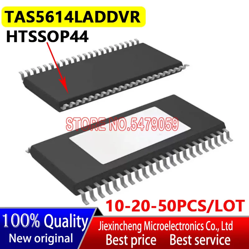 

(10PCS-50PCS) TAS5614LADDVR TAS5614LA TAS5614 HTSSOP44 Audio amplifier chip New original