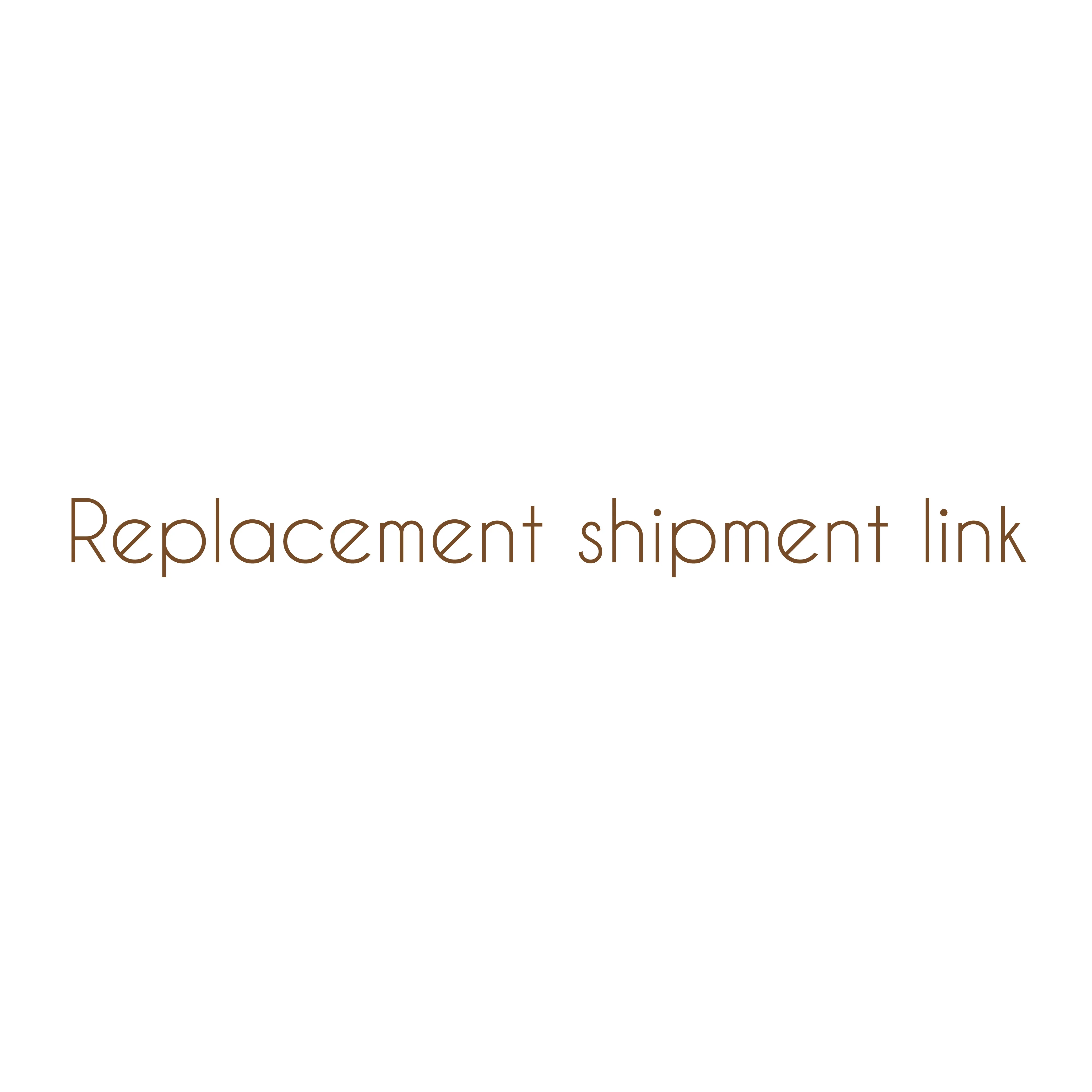 Replenishment Link, Please Do Not Place an Order here