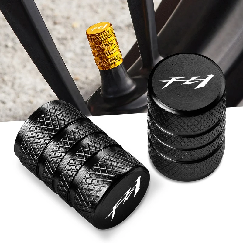 Tapas de vástago de válvula de neumático de rueda de vehículo, accesorios de aluminio CNC para motocicleta YAMAHA FZ1, fz1, Fazer, todos los años, 2 piezas
