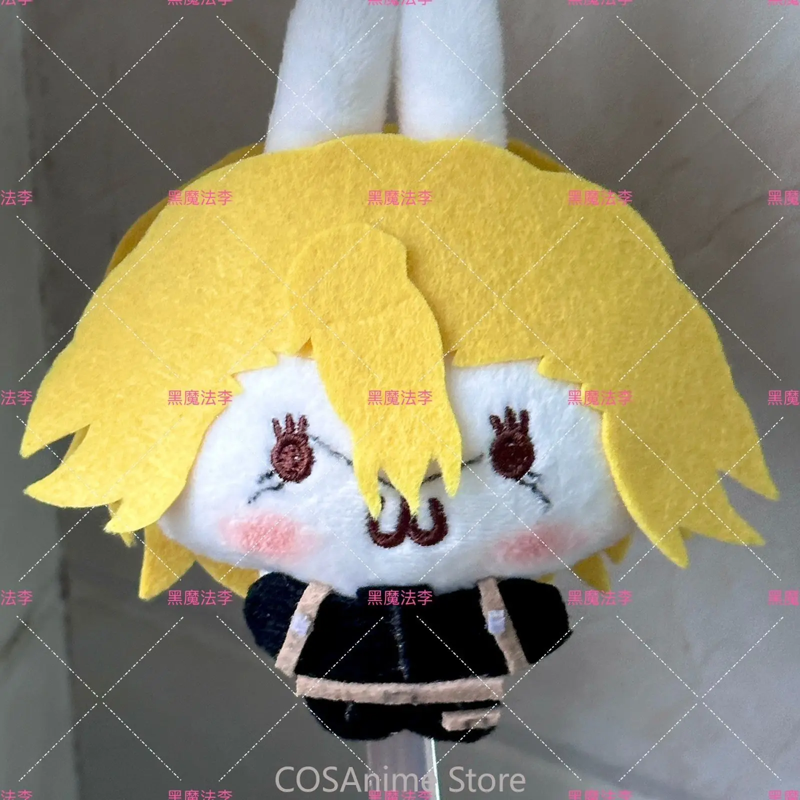 Dr. STONE Ishigami Senku Gen Asagiri‌ Non-woven Fabric 10CM Plush Stuffed Plushies Puppet Pendant Mascot Christmas Gift - view 6