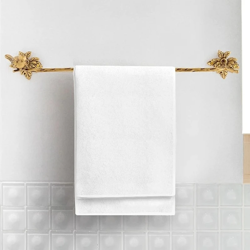 Light Luxury Wardrobe Brass Row Hook Hanger At Home Wall Hanging In The Entrance Branch Type Clothes And Hats Hook