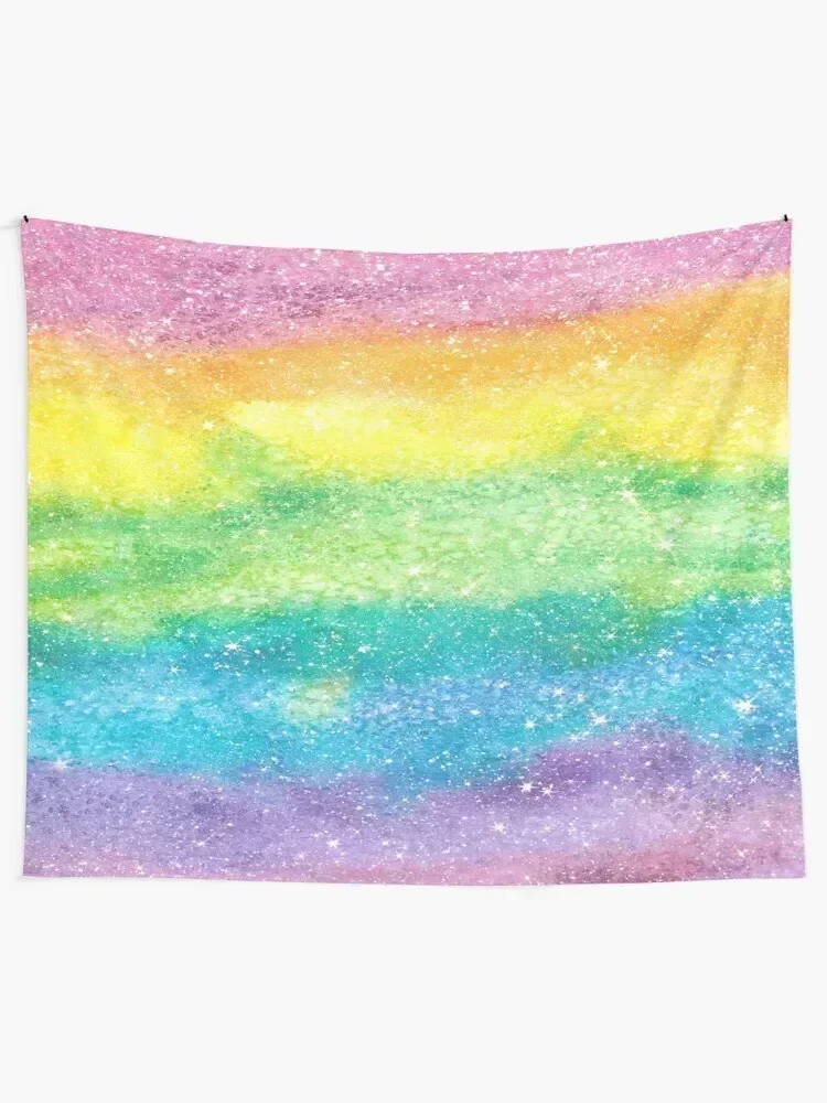 

Glitter Rainbow Tapestry House Decorations Carpet Wall Tapestry