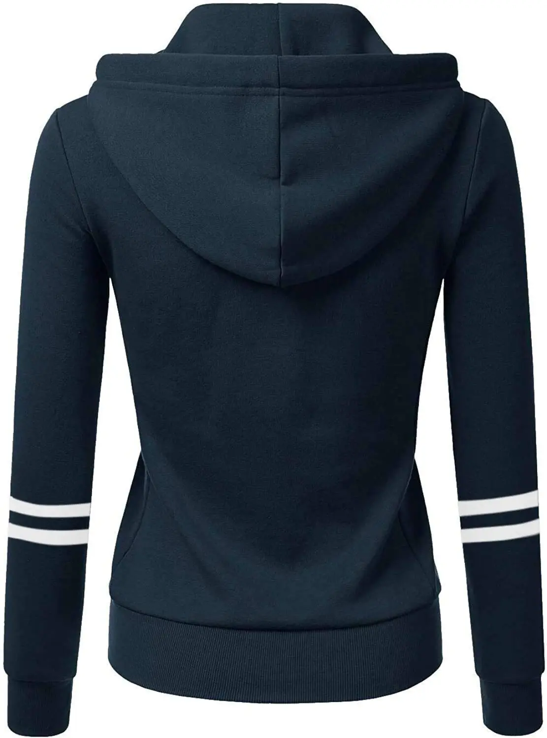 ฤดูใบไม้ผลิฤดูใบไม้ร่วงผู้หญิงกีฬาเสื้อสเวตเตอร์ถักซิป Hooded Sweatshirt Casual Streetwear ผู้หญิงเสื้อแขนยาว