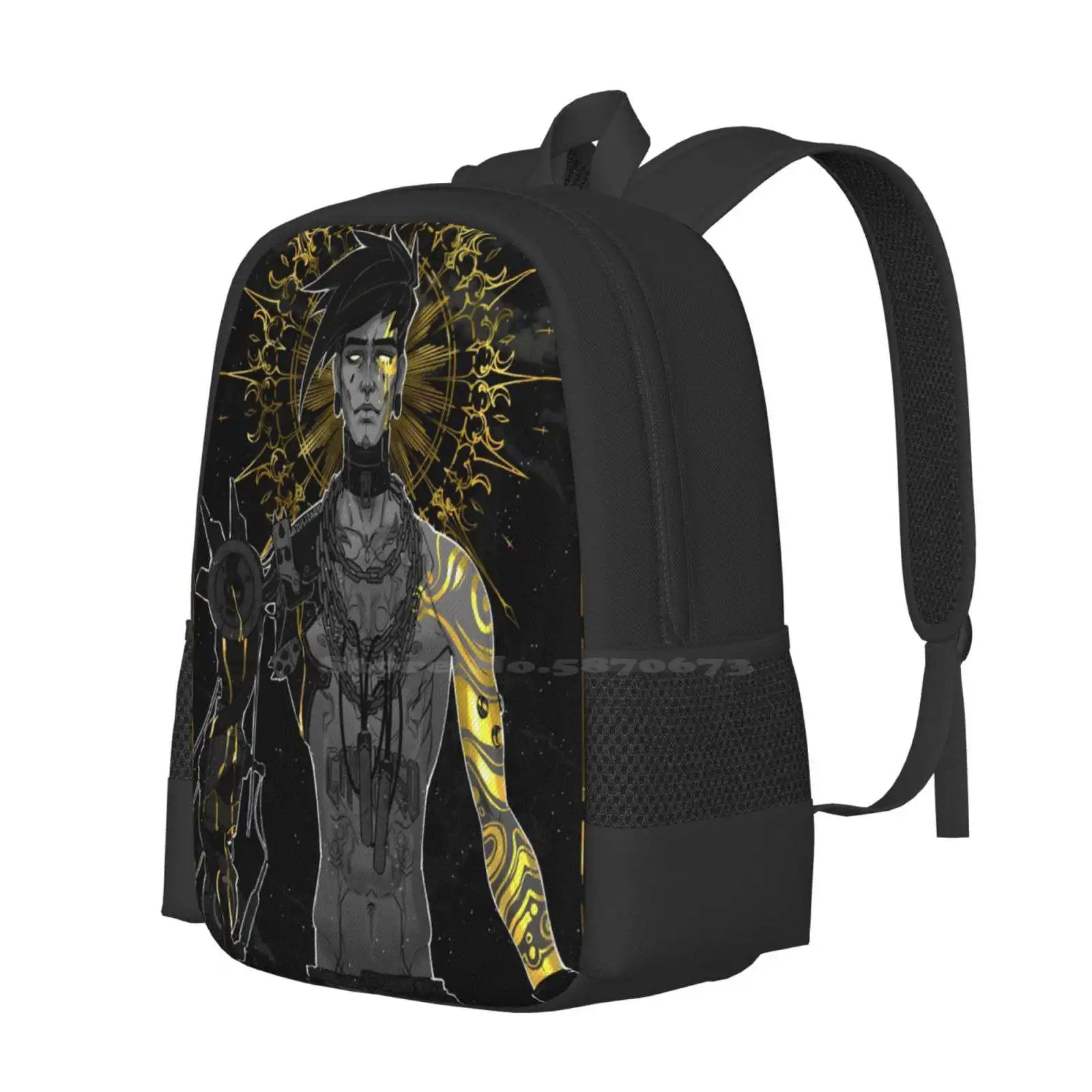 Troy Calypso Moonbright Bag Backpack For Men Women Girls Teenage Troy Calypso Fanart 3 Fanart Calypso Twins