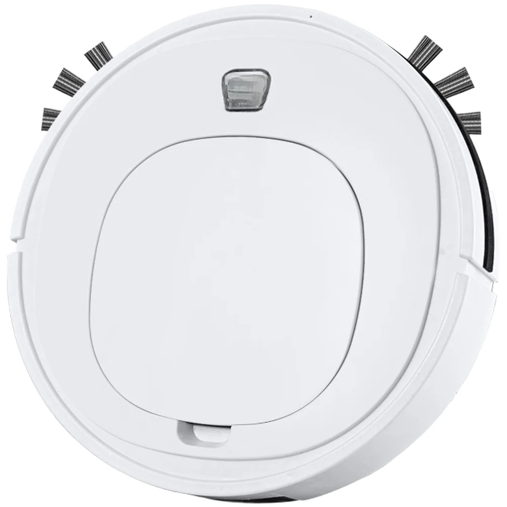 Smart Sweeping Vacuum Mop Robot for Home Floor Cleaning with Detachable Dustbin and Rechargeable 1500mAh Battery