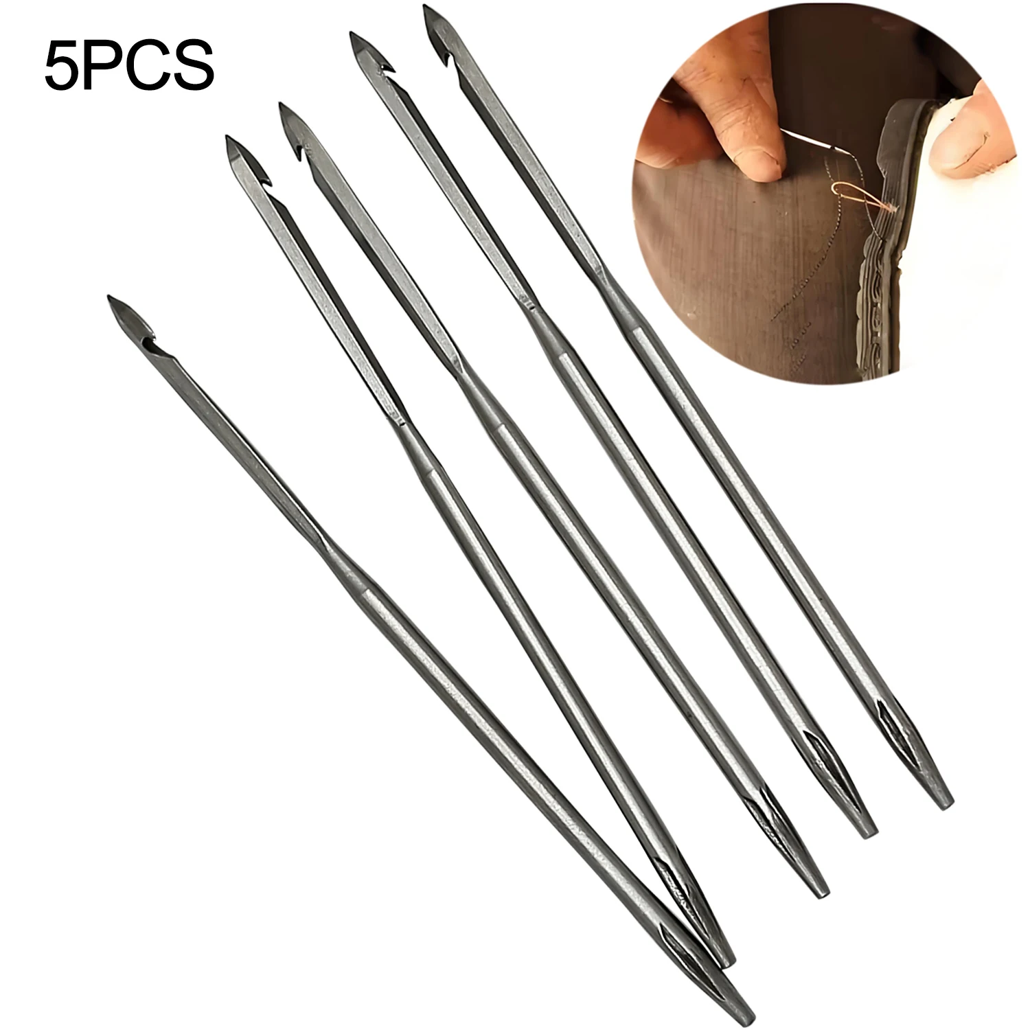 5Pcs Leather Sewing…