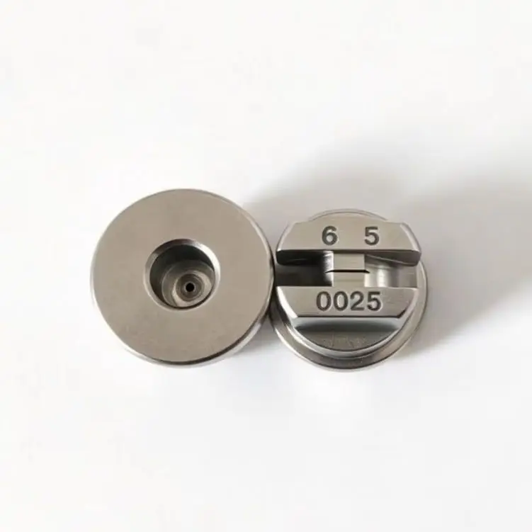 5PCS SS304 Flat Fan Spray Tip 650025 500017, TPU Water Nozzle for Industrial Washing & Surface Cleaning