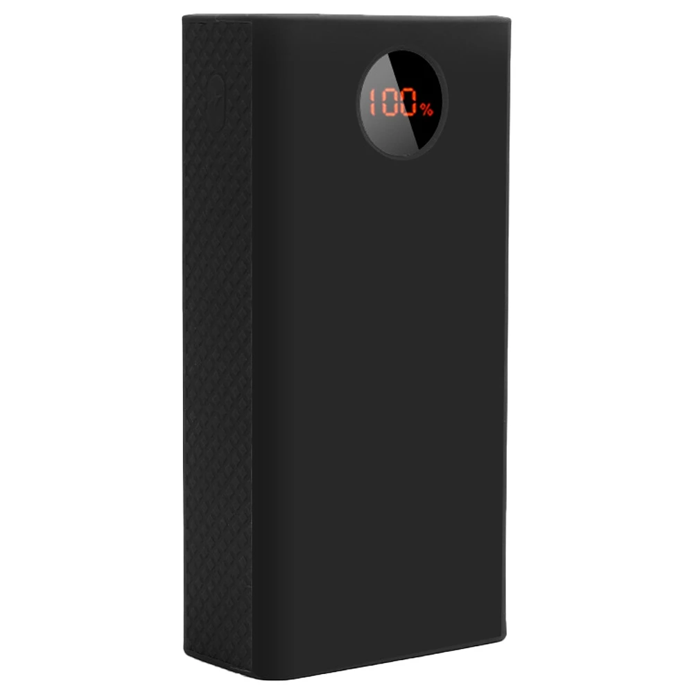 capa protetora de silicone para power bank portatil romoss zeus pea40 preto 40000mah 01