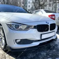 3PCS Front Bumper Lip Spoiler Splitter Diffuser Bodykits Tuning for BMW 3 Series F30 F31 2012 2013 2014 2015 ABS Car Accessories