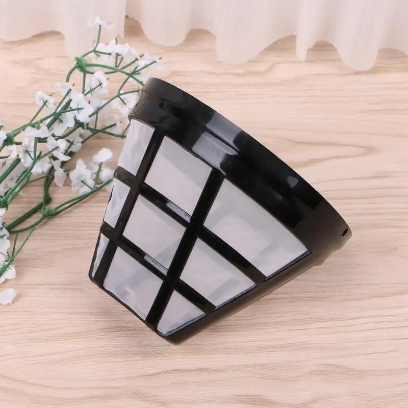 فلتر القهوة U0DE مع مقبض صانع القهوة المنزلية سلة القهوة نمط Fiter