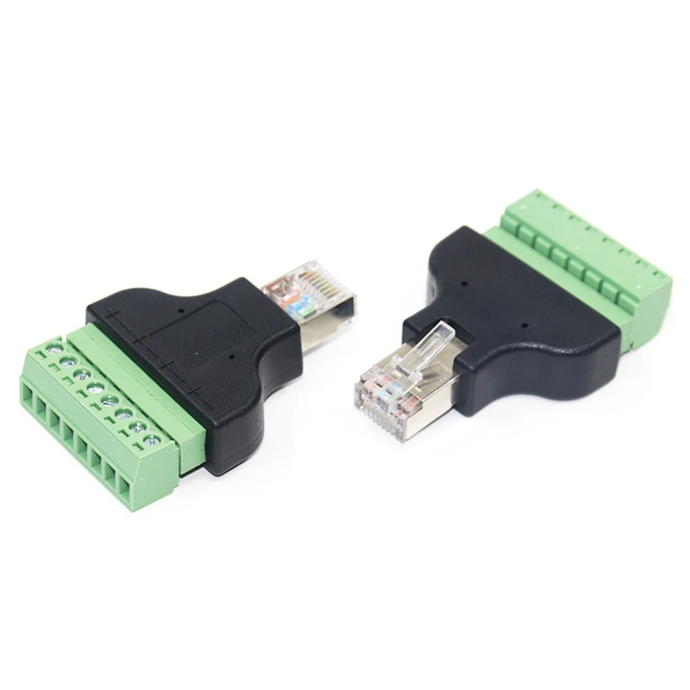 لتوصيلات الفيديو RJ45 8-Pin موصل إعداد الشبكات اتصالات استكشاف الأخطاء موصل تطبيق الشبكات