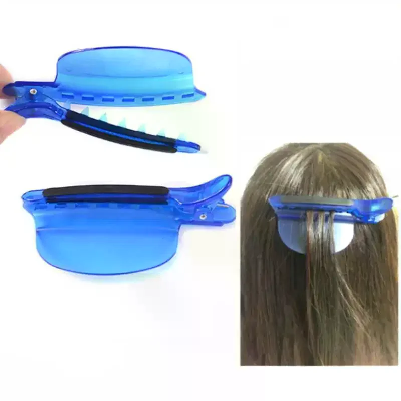 Wholesale 2 IN 1 Heat Insulation Protector Shield Sectioning Hair Clips For Salon Hair Extension Tools
