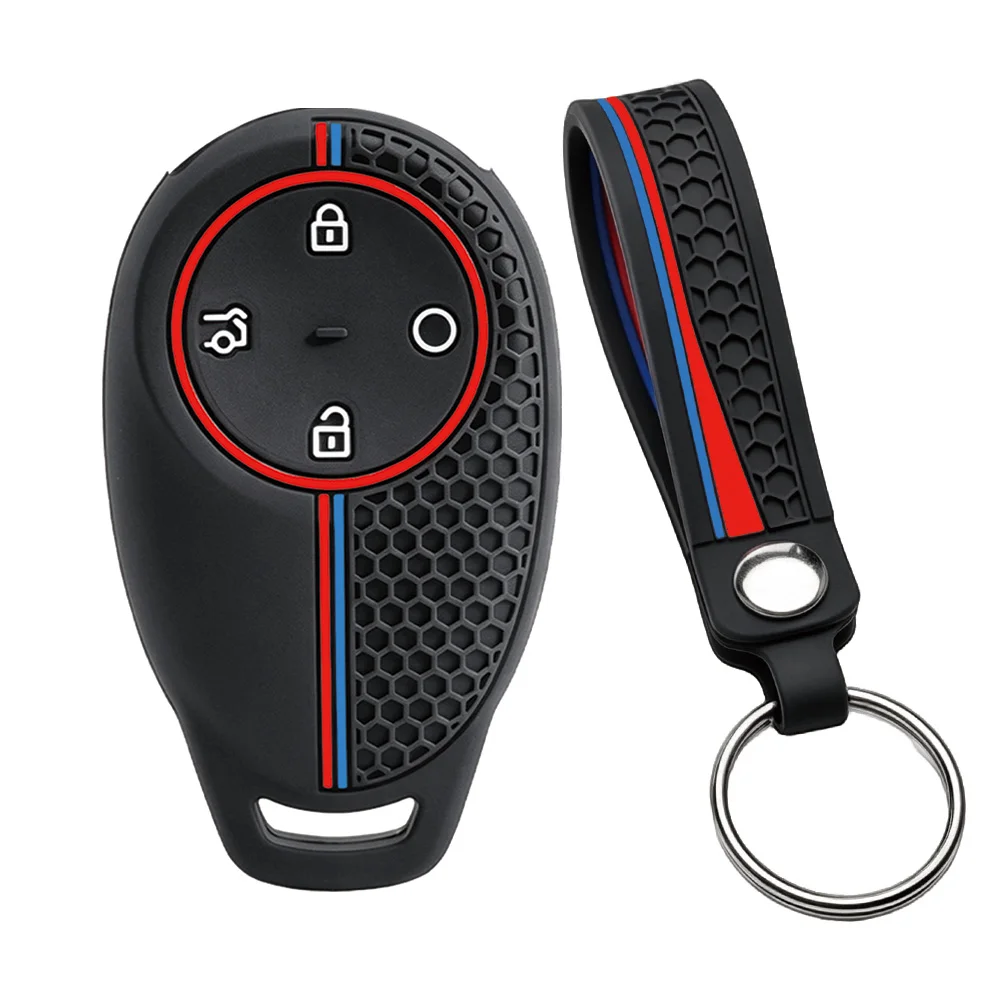 Fob Protector For GAC Aion Y Y Plus S V LX Hyper GT Hyper SSR With Finger Loop And Key Ring Scratch Resistant Shock Absorbing
