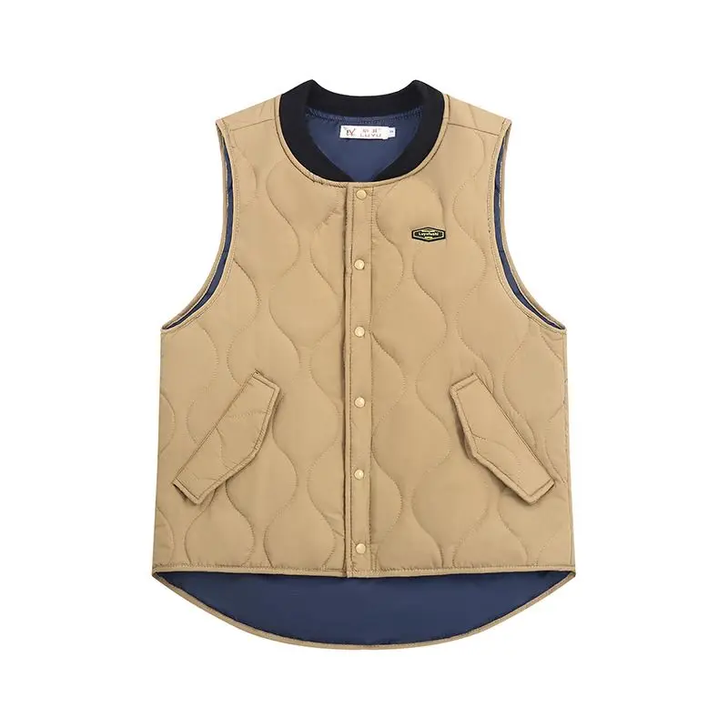 

Vests Waistcoats Thin Womens Vest Coats Woman Spring Cotton Single-Breasted Slim-Fitting Workplace Business Company Urban Trendy